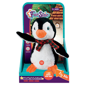 عروسک پولیشی مدل پنگوئن موزیکال و سخنگو Fun Star_اسباب بازی